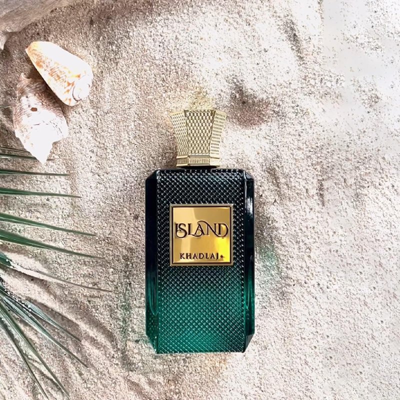 Khadlaj Island Extrait de Parfum Spray for Unisex, 3.4 Ounce