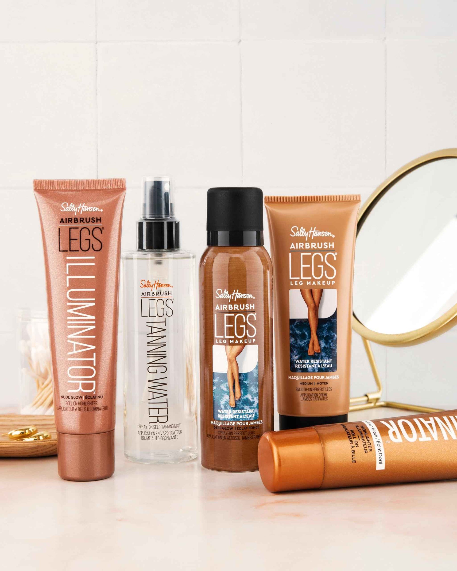 Sally Hansen Airbrush Legs, Tanning Water, 6.76 Oz (Pack of 2)