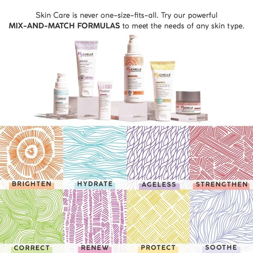 MyCHELLE Dermaceuticals Fruit Enzyme Cleanser (2.3 Fl Oz) - Gentle Facial Cleanser & Skin Cleanser with Concentrated Fruit-Infused Actives & Antioxidants - Cleanses & Strengthens Skin