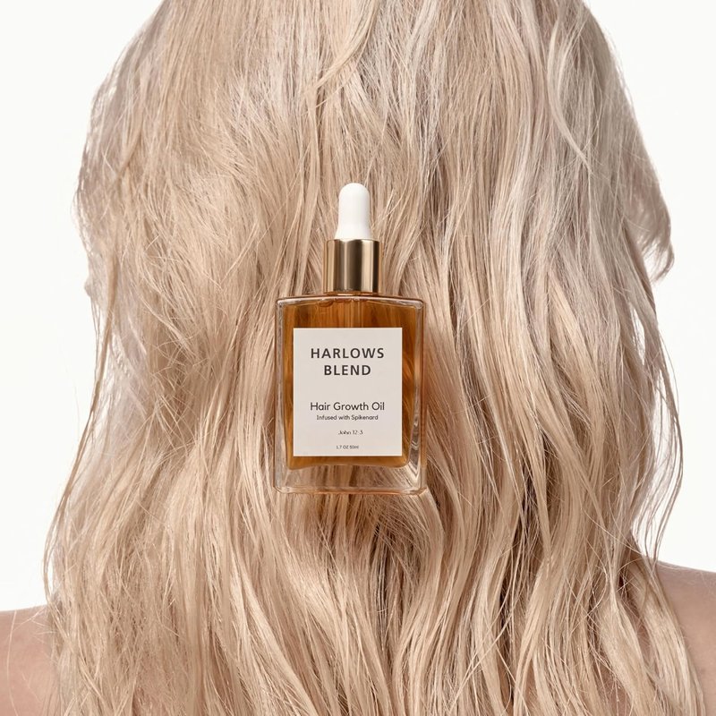 Spikenard Infused Hair Growth Oil - Nourishing Serum for Dry, Damaged Hair | 1.7 FL oz