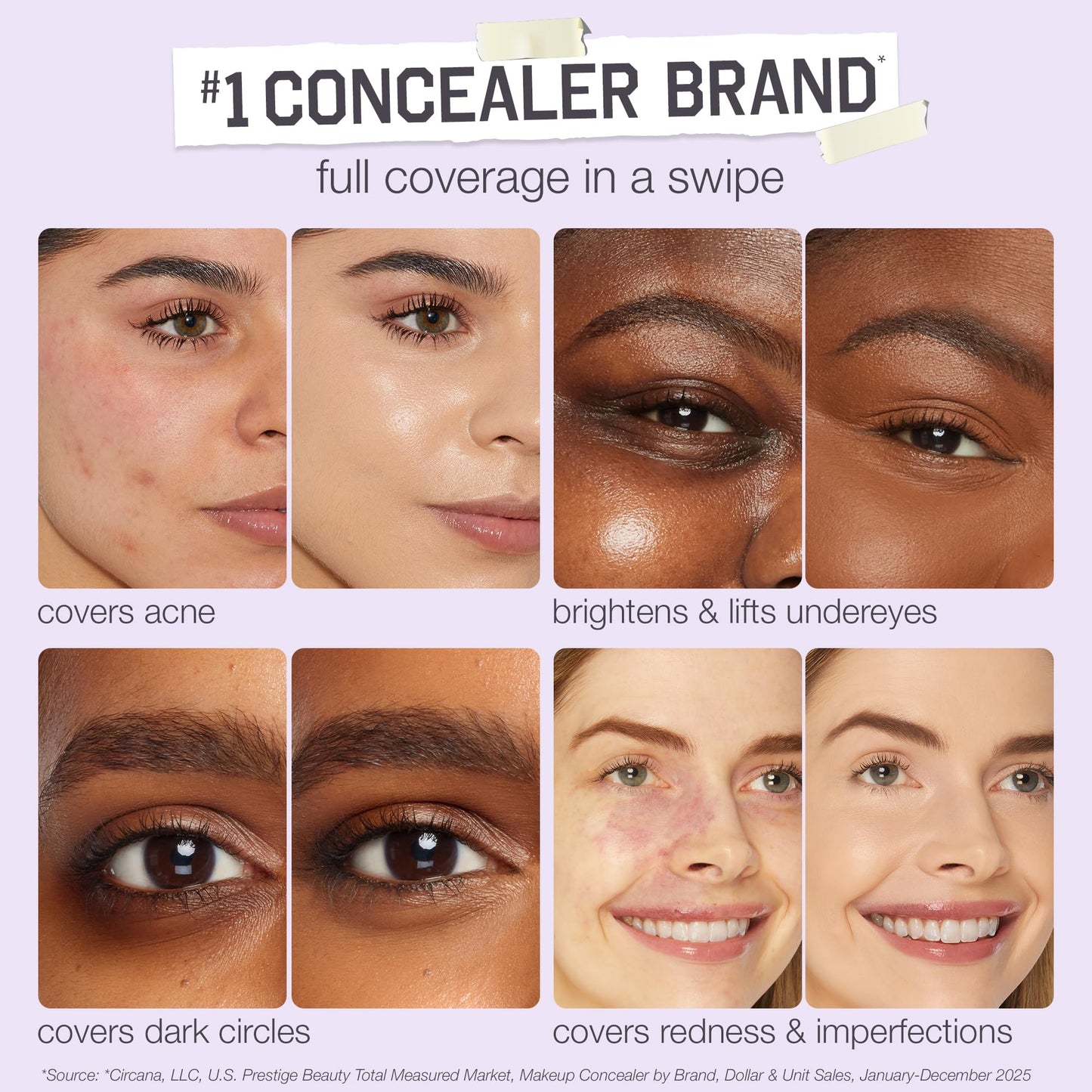 tarte shape tape concealer – Full-Coverage Creaseless Soft Matte Finish, Brightening Under-Eye & Face Makeup, 16hr Longwear, Vegan & Cruelty-Free, full size, 57S rich sand