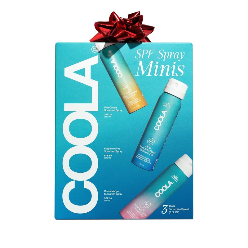 COOLA Organic Sunscreen Spray Kit - SPF 50 & 30, Vegan Skin Care | Travel Size 2 Fl Oz, 3 Pack