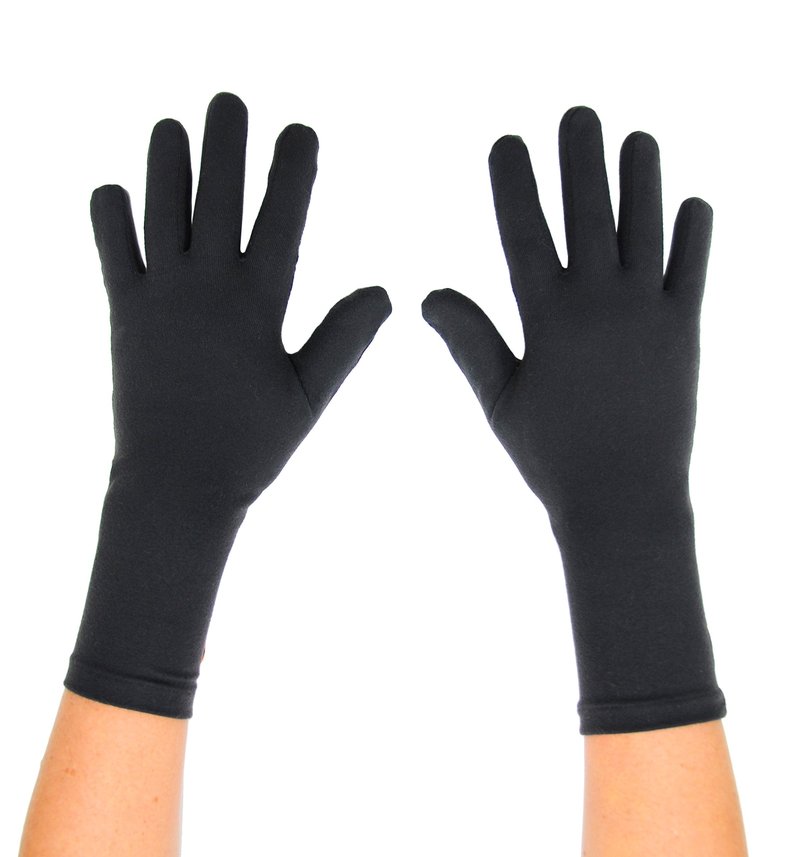 Protexgloves Original Gloves (Crow Black, Medium)