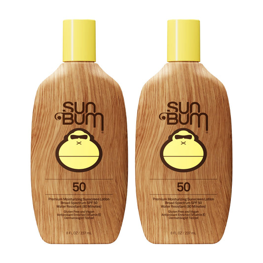 Sun Bum Moisturizing Sunscreen Lotion, SPF 50 (2 Pack)