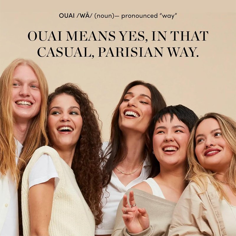 OUAI Wavy Hair Bundle | Air Dry Foam & Wave Spray for Beach Waves - Adds Texture, Volume & Shine (2 Count, 4 Oz/6 Oz)
