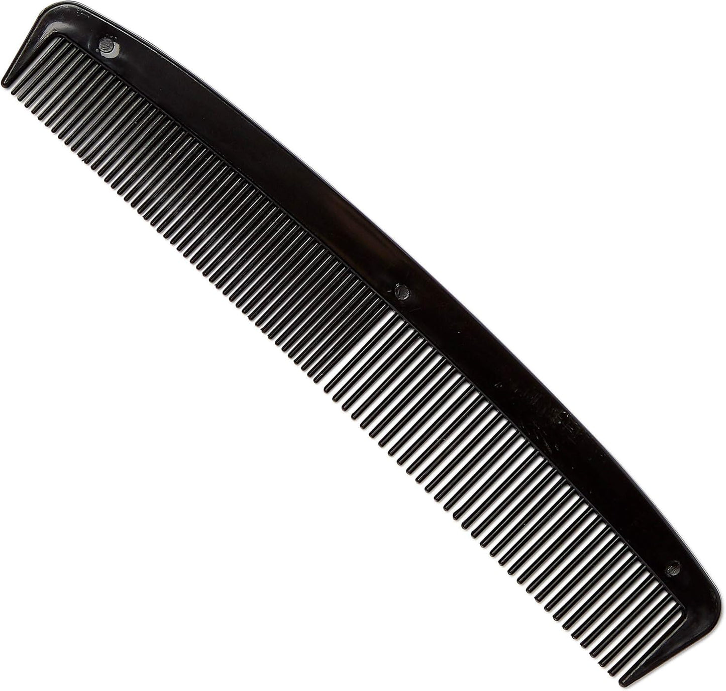 Plastic Combs - Durable Black Hair Combs for Salon or Personal Use | 144 Count