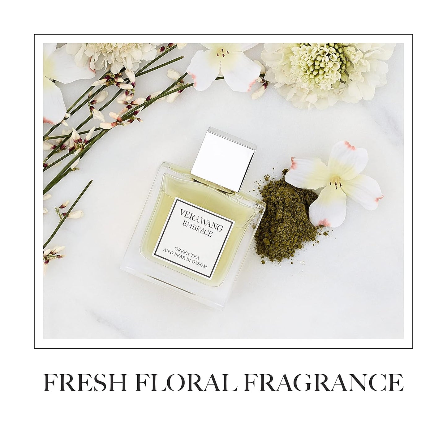 Vera Wang Embrace Eau de Toilette Spray for Women - Green Tea & Pear Blossom | 1 Fl Oz