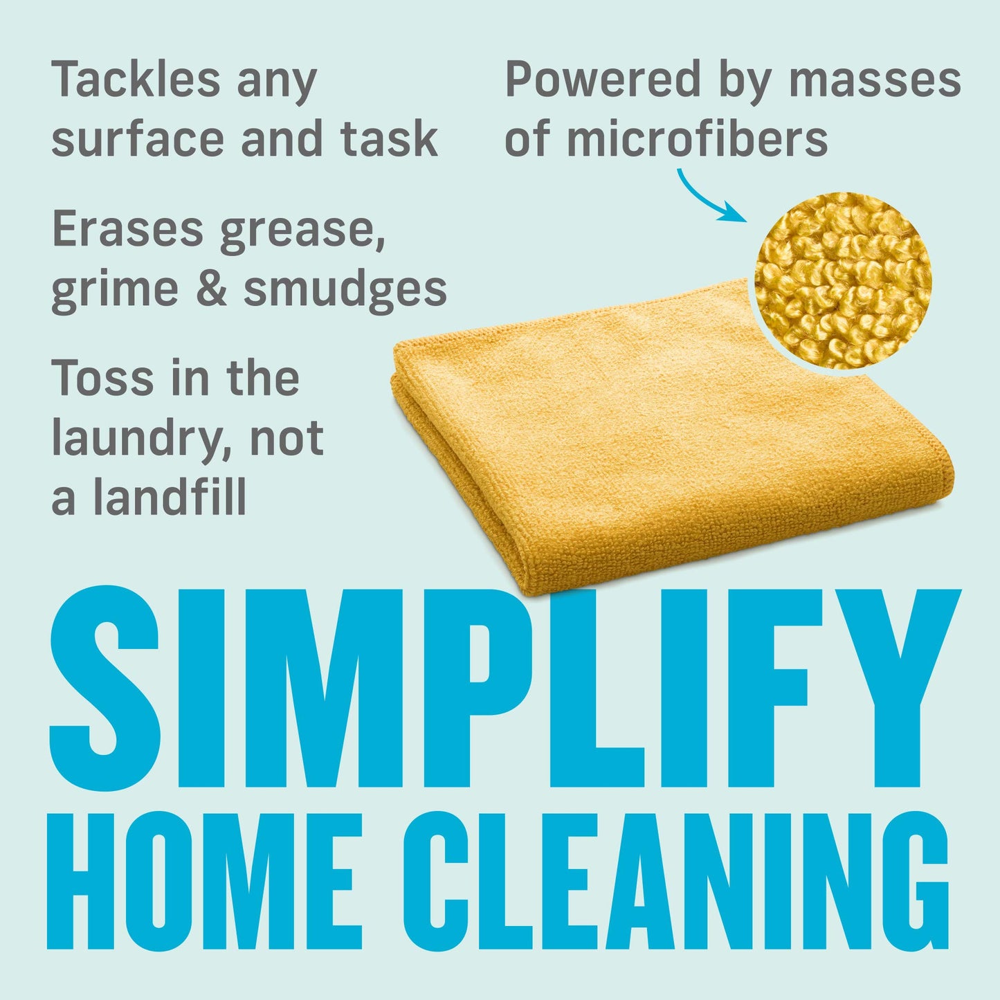 E-Cloth Microfiber Cloth, World's Leading Premium Microfiber Cleaning Cloth, Twice as Durable as Competition, 1 Year Guarantee, Ideal for Kitchen, Countertops, Sinks, and Bathrooms, Orange, 1 Pack