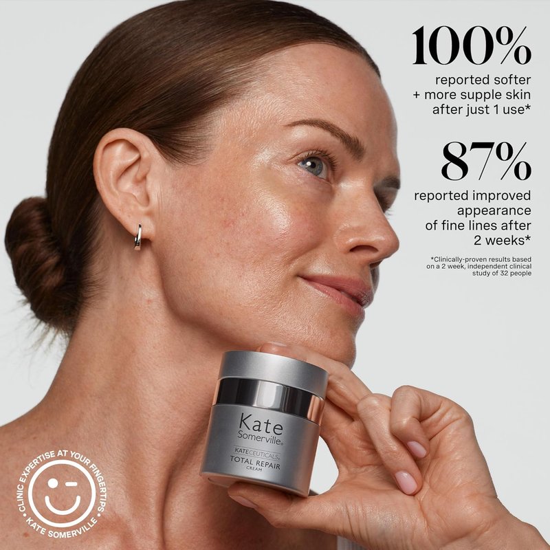 Kate Somerville Total Repair Cream - Advanced Anti-Aging Moisturizer for Wrinkles & Fine Lines | 1 Fl Oz