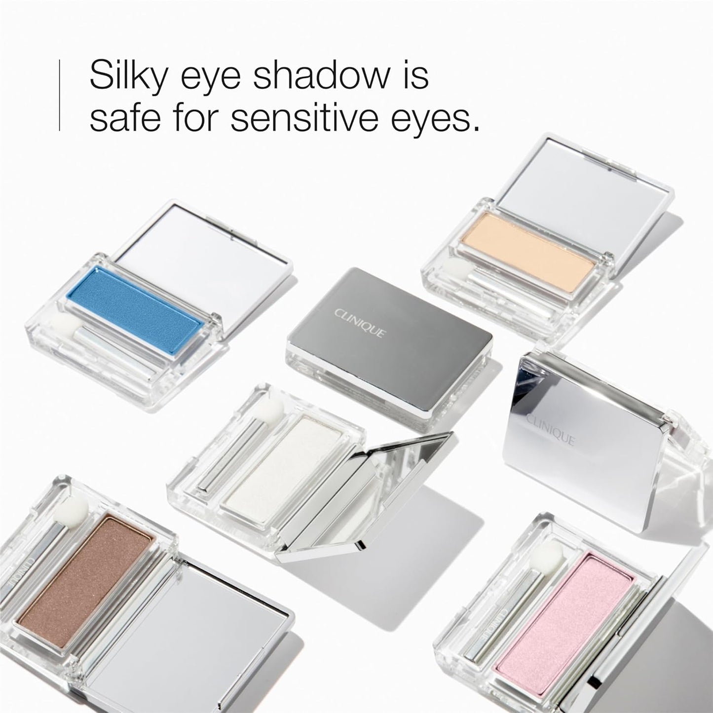Clinique All About Shadow Single Eye Shadow - Hypoallergenic Formula for Sensitive Eyes