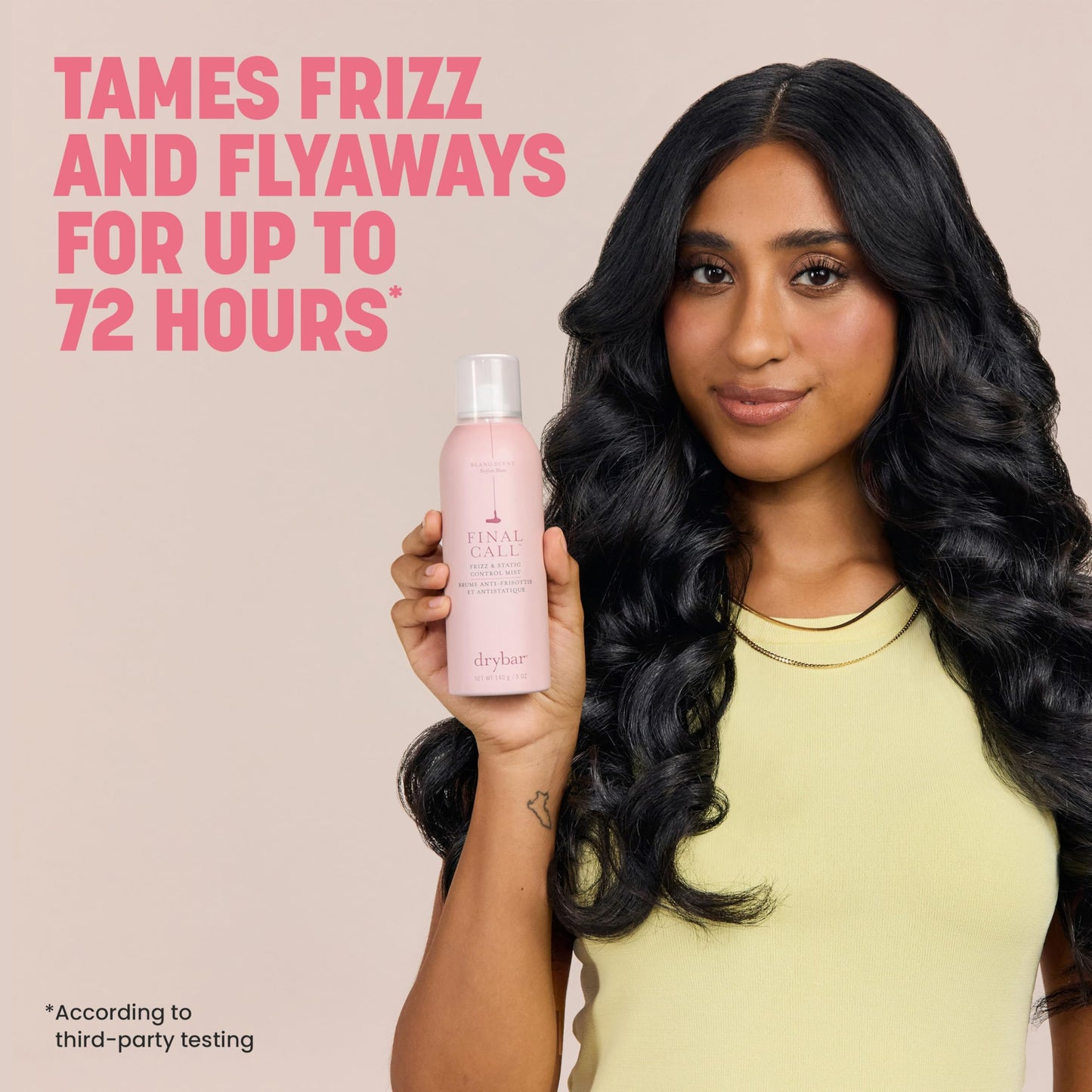 Drybar Final Call Frizz & Static Control Mist, Blanc Scent, Jumbo 10 oz