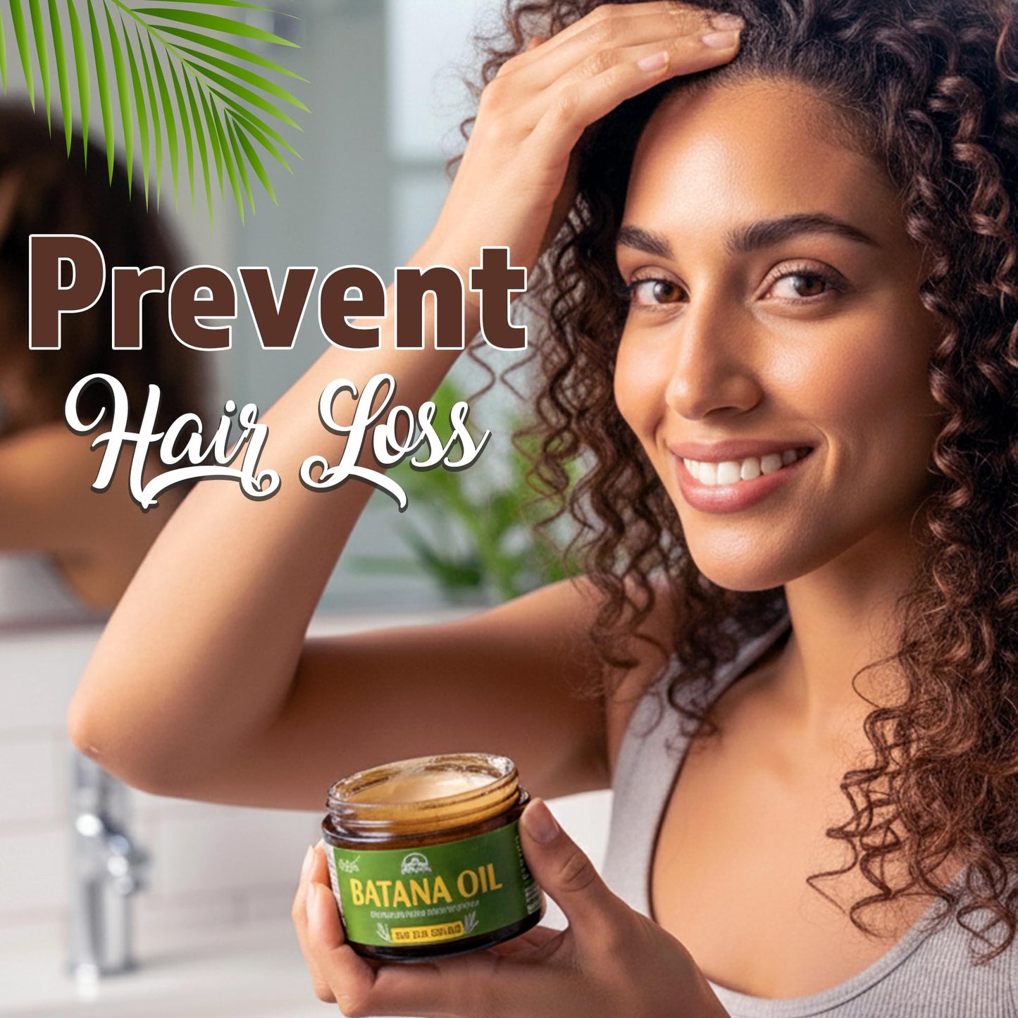 Raw Batana Oil for Hair Growth & Scalp Stimulator – 100% Pure Hair Oil from Honduras – Dr. Sebi Organic Paste – Natural Hair Growth Products for Thicker Edges, Breakage & Split Ends (16, Ounces)