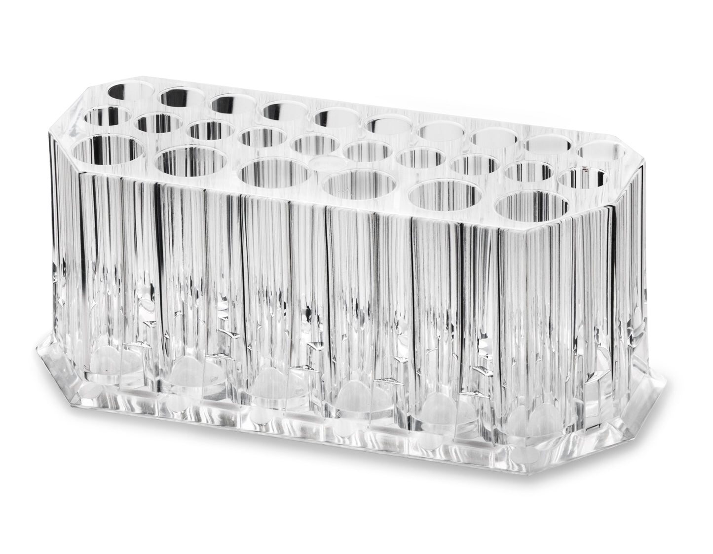 BY ALEGORY Acrylic Nail Art Tool Organizer Storage for Storing Pro Beauty Finger Nailcare Art Kit Tools Makeup Display Case Refillable Container Holder Organization (2)