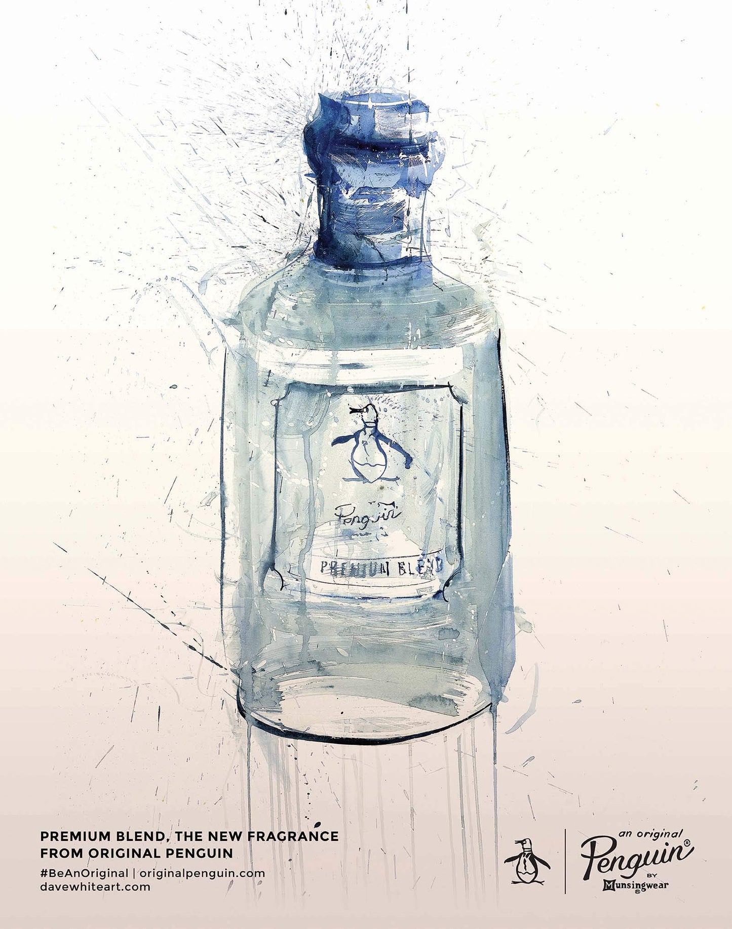 Original Penguin Premium Blend Eau De Toilette for Men - Mens Cologne, Long Lasting Perfume, EDT, Fragrance with Notes of Bergamot, Lime & Musk - 3.4 fl oz (100 mL)