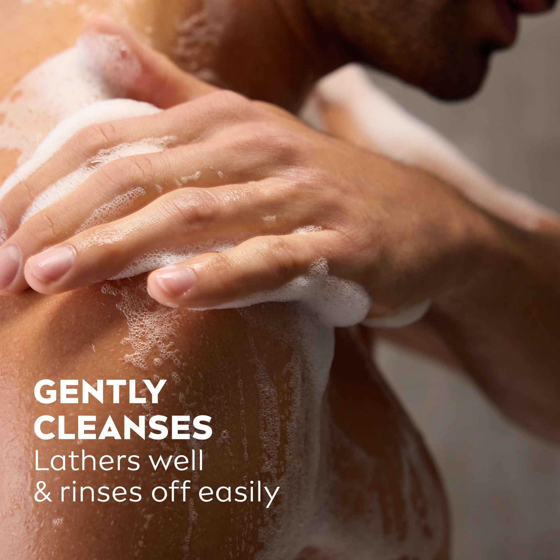 NIVEA MEN Sensitive Body Wash with Bamboo Extract, Moisturizing Body Wash for Sensitive Skin, Soap Free Shower Gel for Men with No Drying Alcohol, 16.9 Fl Oz Bottle, Pack of 3