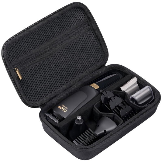 ProCase Hard EVA Travel Case for Electric Hair Clipper Trimmer, Protective Storage Organizer Bag for Beard/Body/Bikini Trimmer & Shaver -Black