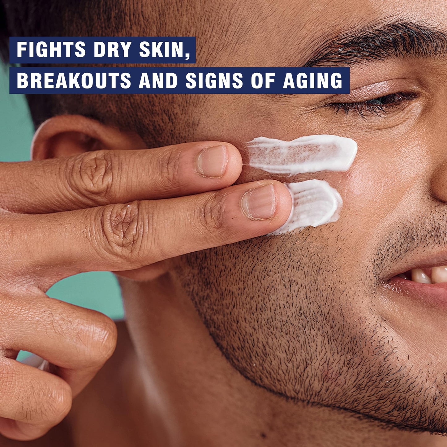 6-in-1 Face Cream for Men – Mens Anti Aging Face Cream w/Caffeine & Retinol to Firm, Hydrate & Refresh Skin, Quick-Absorbing Non-Greasy Formula (1.7 Fl Oz (Pack of 2))