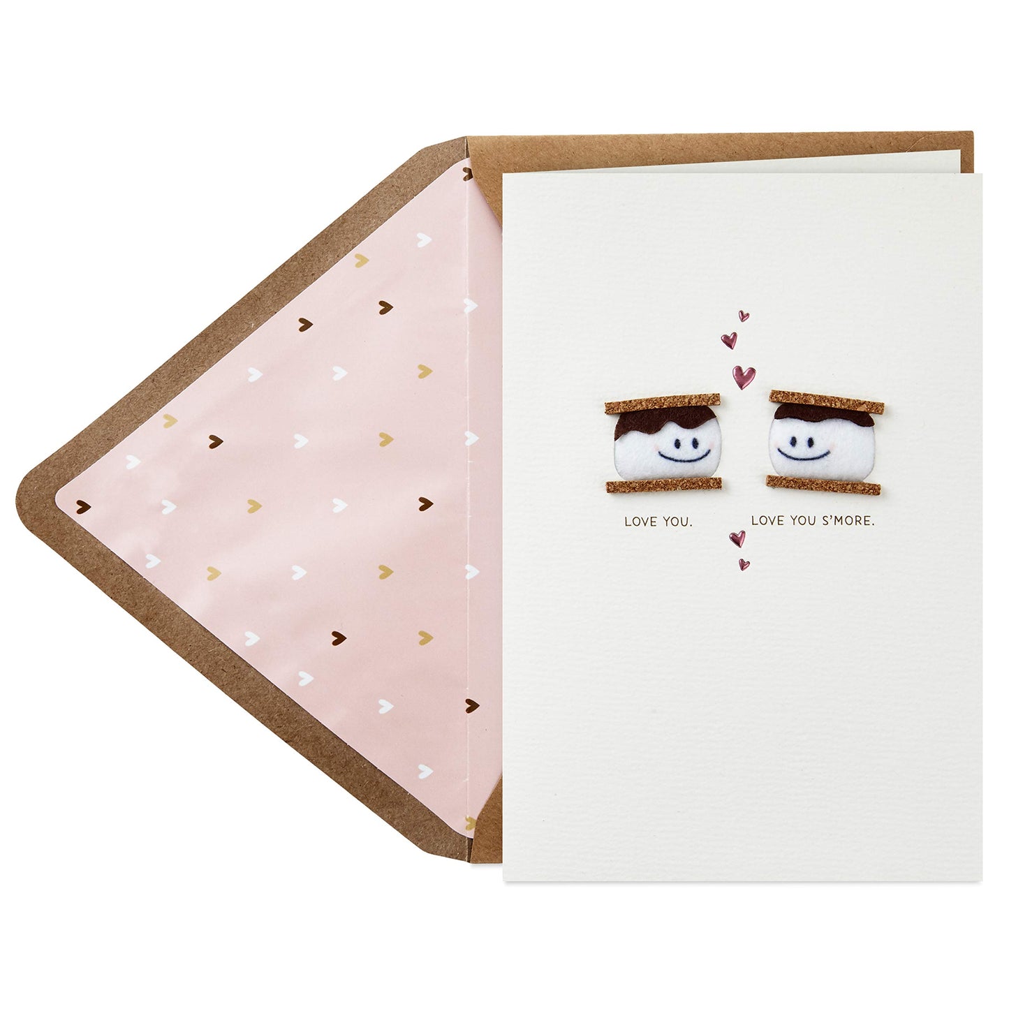 Hallmark Signature Valentines Day Card for Husband, Wife, Boyfriend, Girlfriend (Smores)