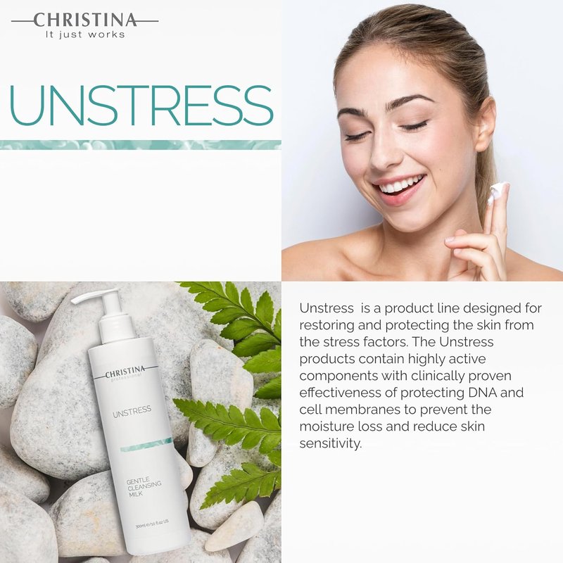 Gentle Cleansing Milk Makeup Remover for Face & Eyes - Soap-Free, Calendula & Vitamin E - 300 ml - Safe for All Skin Types