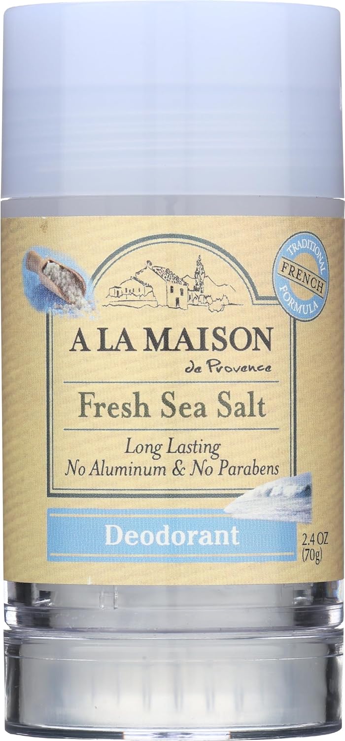 Fresh Sea Salt Deodorant - Long Lasting, Natural Formula | 2.4 Oz