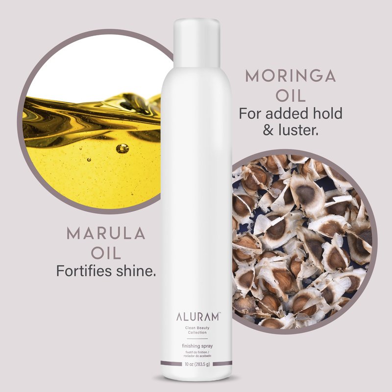 ALURAM Finishing Spray, Long-Lasting Hold, Humidity Resistance for All Hair Types, 10 Fl Oz