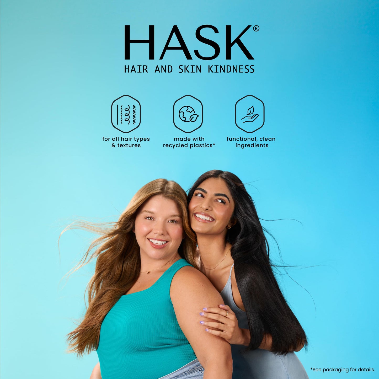 HASK Twist Tamer Leave-In Conditioner with FiberBond Technology & Coconut Oil for Wavy, Curly, Coily & Kinky Hair, Strengthens, Reduces Frizz, Boosts Hydration, Vegan, Sulfate-Free – 6.7 fl oz