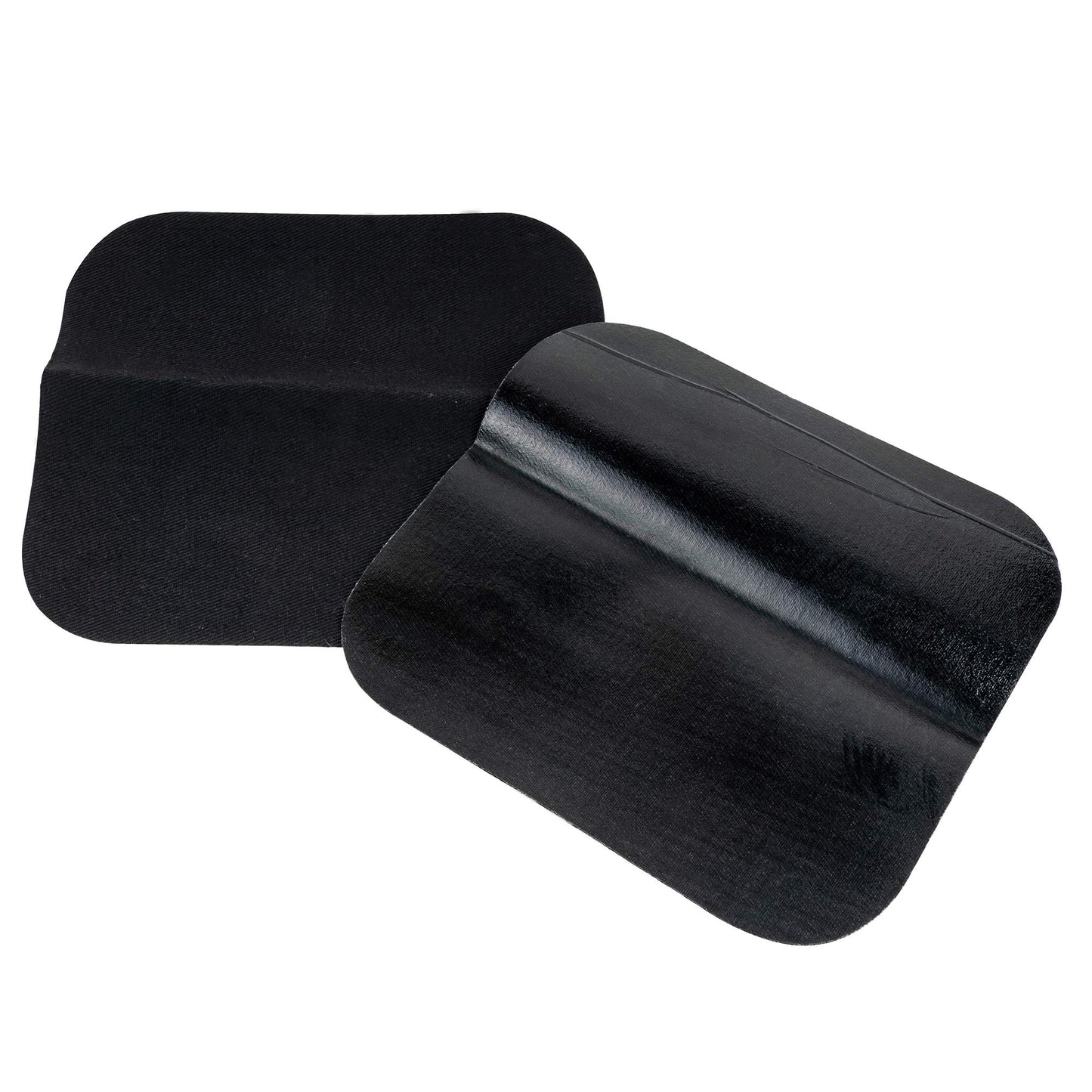 SINGER 00065 Iron-On Patches for Clothing Repair, 5-inch by 5-inch, 2-Count, Black