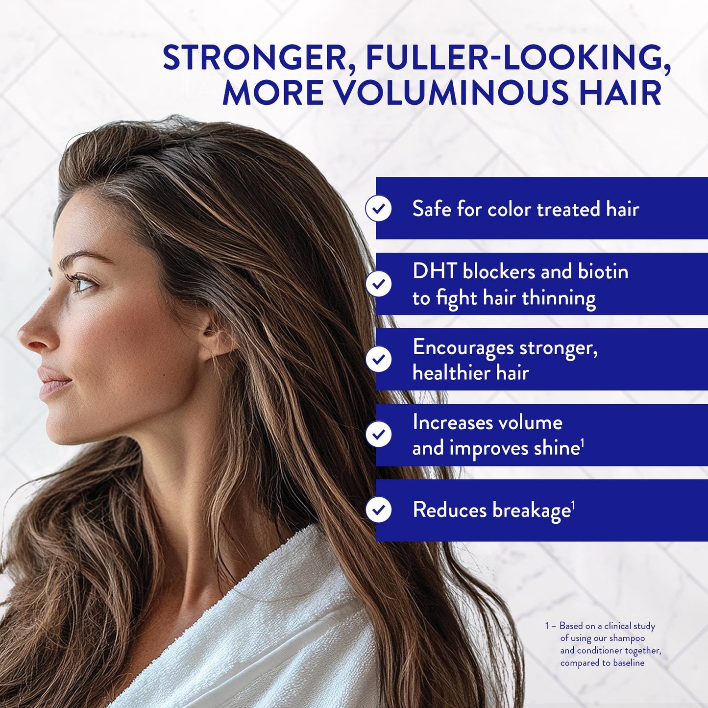 Routine Wellness Anti-Thinning Deep Conditioner for Thinning Hair to Reduce Breakage - CLINICALLY TESTED Formula with DHT Blockers Saw Palmetto, Nettle Oil - 14oz Rose Hips Conditioner