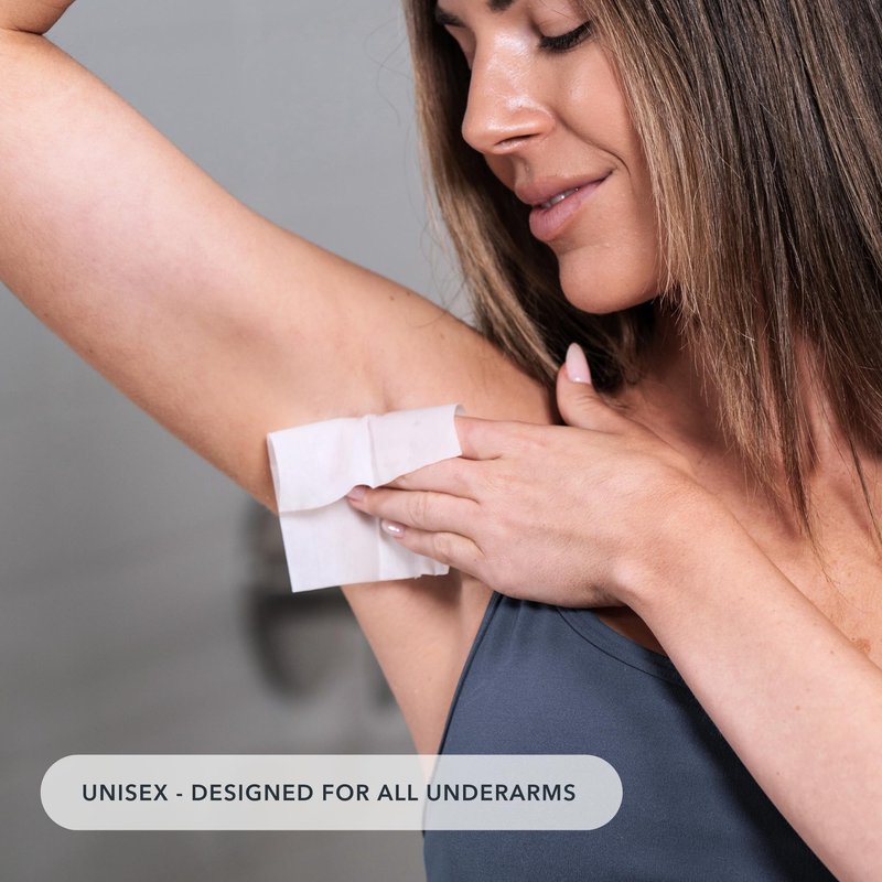 SweatBlock Antiperspirant Wipes - Maximum Clinical Strength - Treat Hyperhidrosis & Excessive Sweating for Men, Women, & Teens - up to 7 Days Protection Per Wipe - Dermatologist Tested - 20 Wipes
