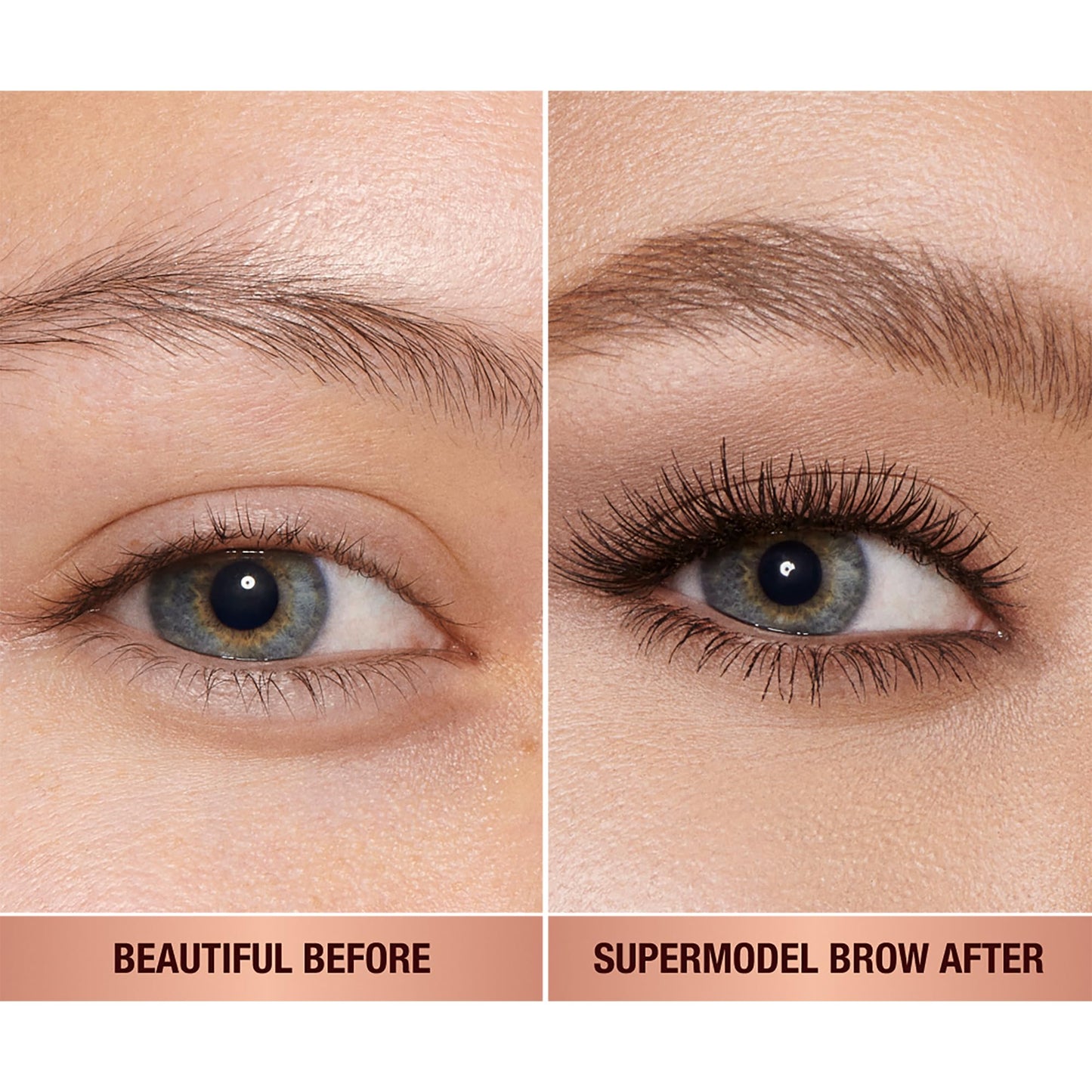 Charlotte Tilbury Brow Cheat Eyebrow Pencil - Refillable Micro-Precision Brow Pencil with Angled Tip for Natural Hair-Like Strokes - 16-Hour Wear, Waterproof, Vitamin E + Carnauba Wax - Soft Brown
