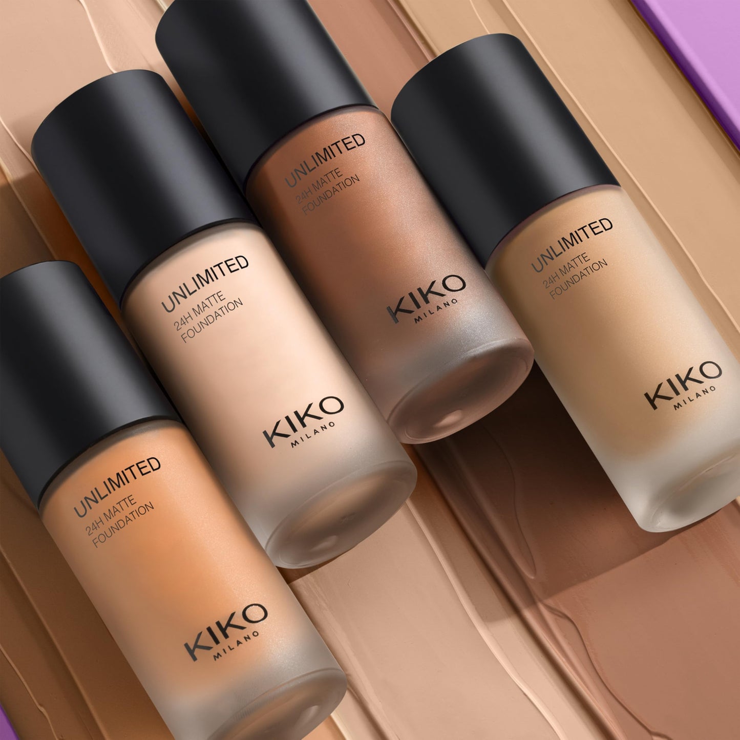 KIKO Milano Unlimited 24H Matte Foundation 2 WR, Long-Lasting Matt Liquid Foundation With Up To 24-Hour Hold