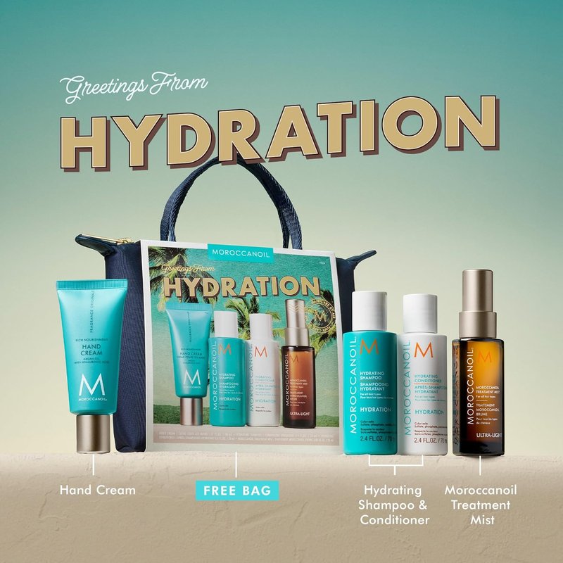 Moroccanoil Hair Care Gift Set - Nourishing Oils & Hydrating Treatments | Perfect for All Hair Types