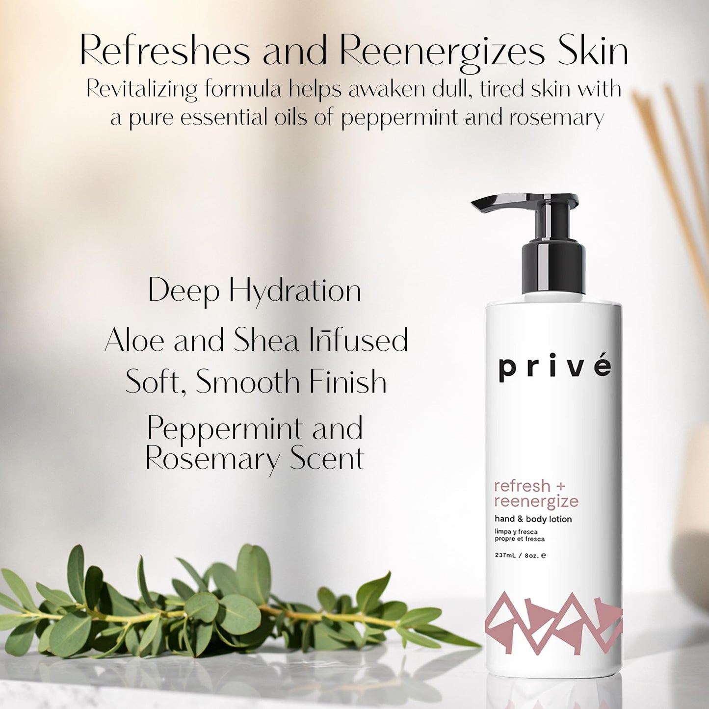 Reinvigorate Hand & Body Lotion by prive