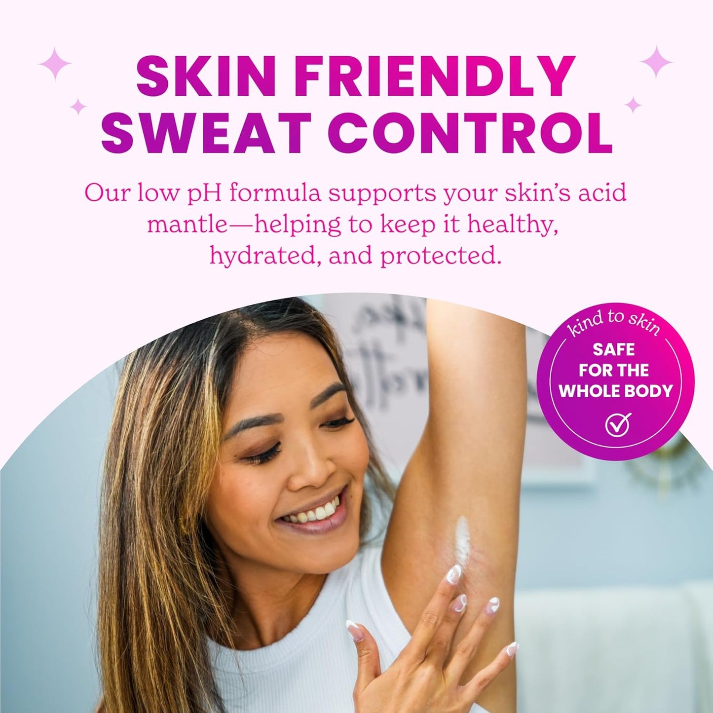 Lume Whole Body Deodorant - 72-Hour Odor & Sweat Control Cream | Baking Soda Free, 3 oz (Pack of 2)