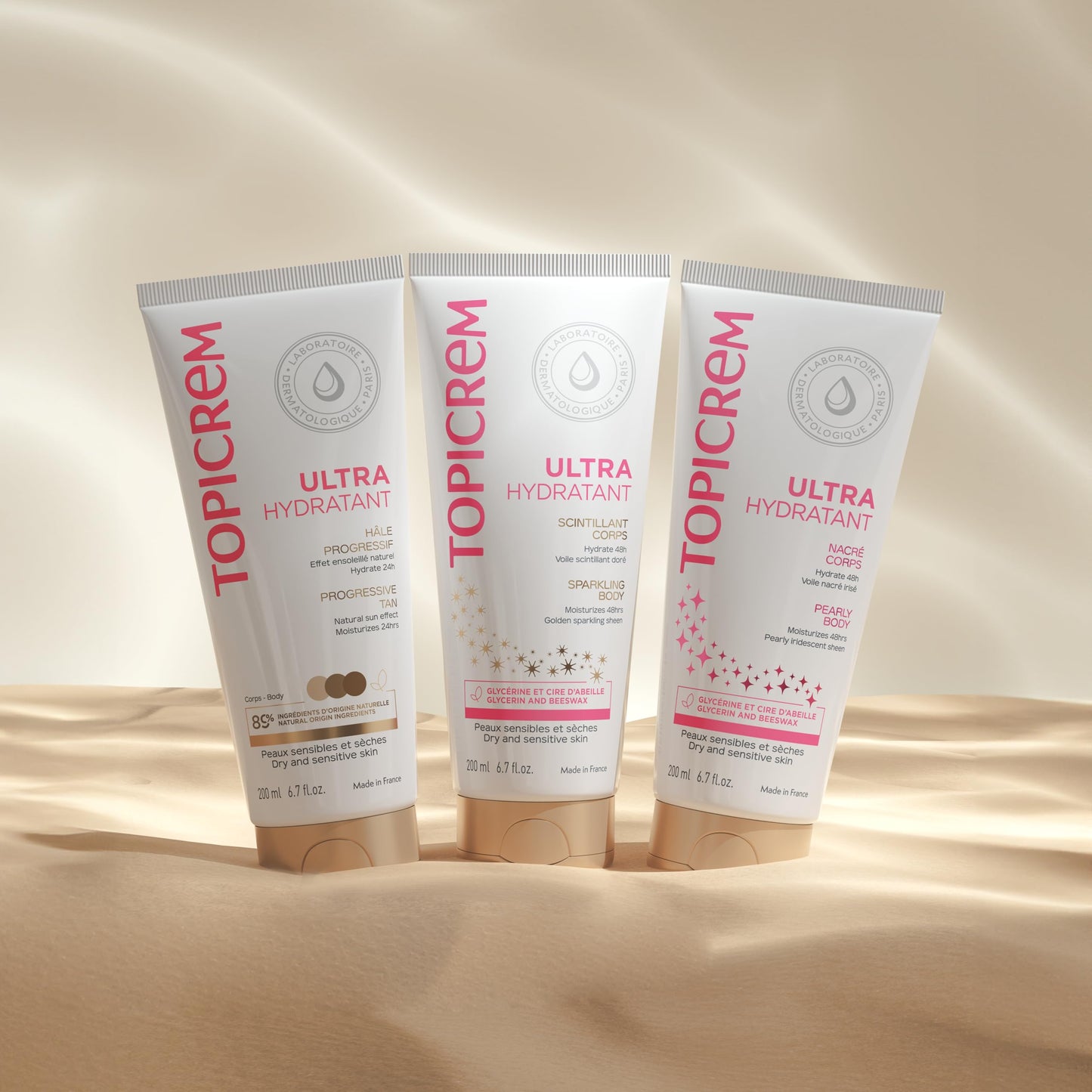 Topicrem Sensitive Skin Ultra-Moisturizing Progressive Tan 200ml by Topicrem