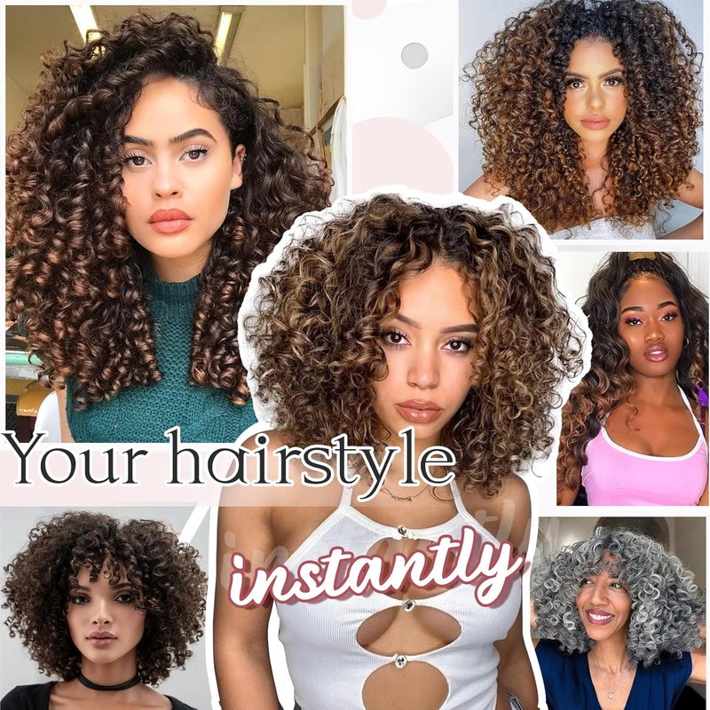 Gogo Curl Grey Crochet Hair - 18 Inch Pre-Twisted Curly Braids | Deep Ocean Wave, Synthetic Extensions