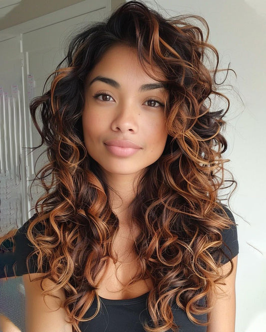 7 Packs Ocean Wave Crochet Hair 18 Inch Long Curly Braiding Deep Ocean Wave Hair Short Wavy Crochet Braids Synthetic Hair Extensions for Women (18Inch (Pack of 7), 1B)