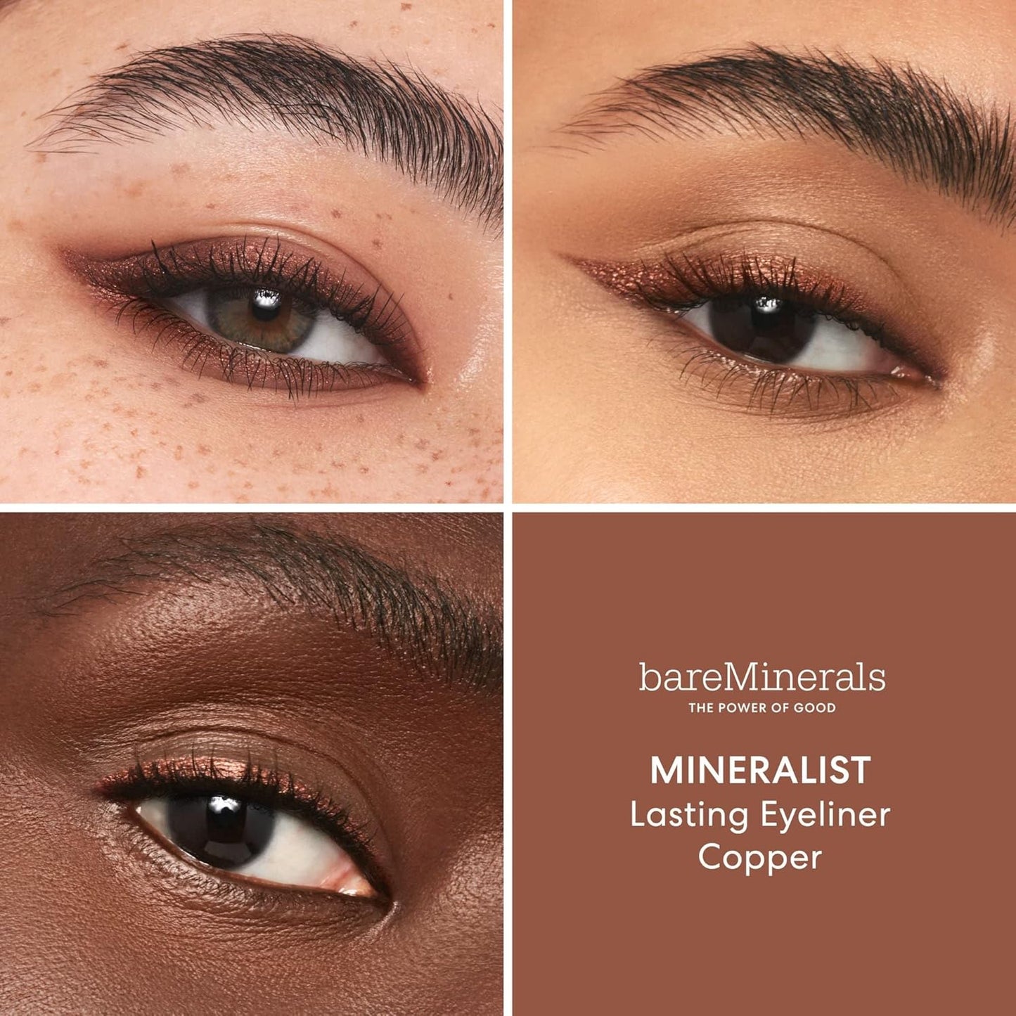 bareMinerals Mineralist Lasting Eyeliner - Waterproof, Smudge-Proof, Vegan | Long-Lasting Color
