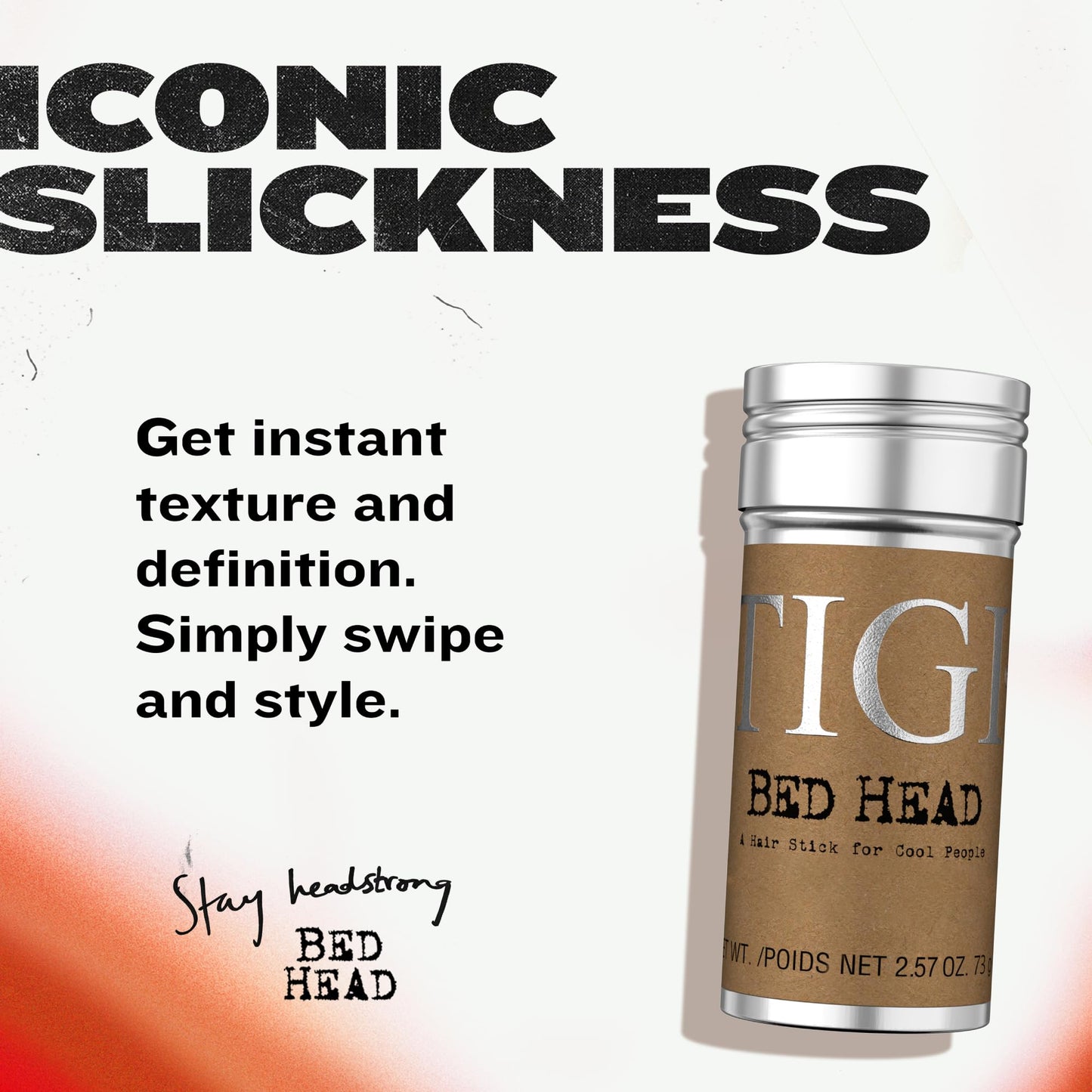 TIGI Bed Head Hair Wax Stick 2-Pack – Slick Back Styling Products for Men & Women, Hair Texture, Frizz Control, Lavender Scent, 2.57 Oz Ea