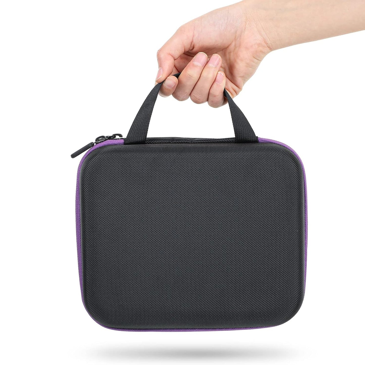 Essential Oils Storage Bag - 30 Bottle EVA Carrying Case with Foam Insert & Handle | Holds 5-15 ml