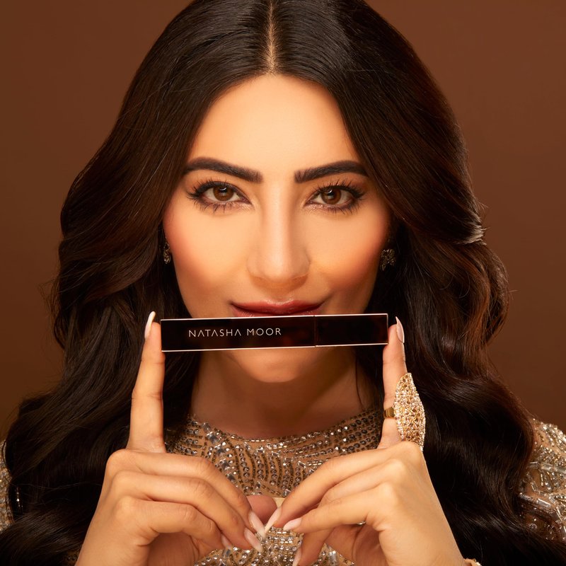 NATASHA MOOR "Moor Power" Black Mascara - Luxurious Volumizing, Lengthening, & Darkening Formula - Waterproof & Smudge-Proof - Eye Makeup Mascara - Cruelty-Free Clean Beauty for Long-Lasting Results