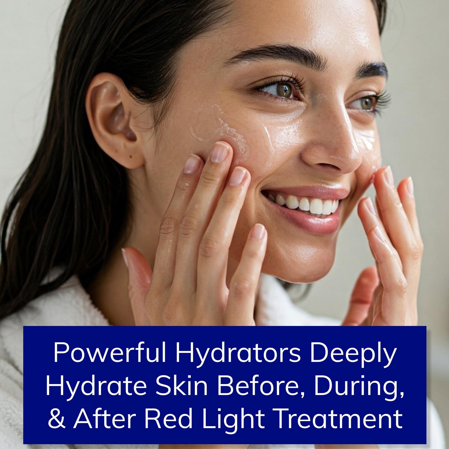 Red Light Serum for Face & Neck | 100% Clean Formula | Activation Serum Boosts LED Benefits, Smooth Wrinkles, Hydrate & Brighten | Matcha, Hyaluronic Acid, Orchid Stem Cells | 2x Bigger Bottle, 2 Oz