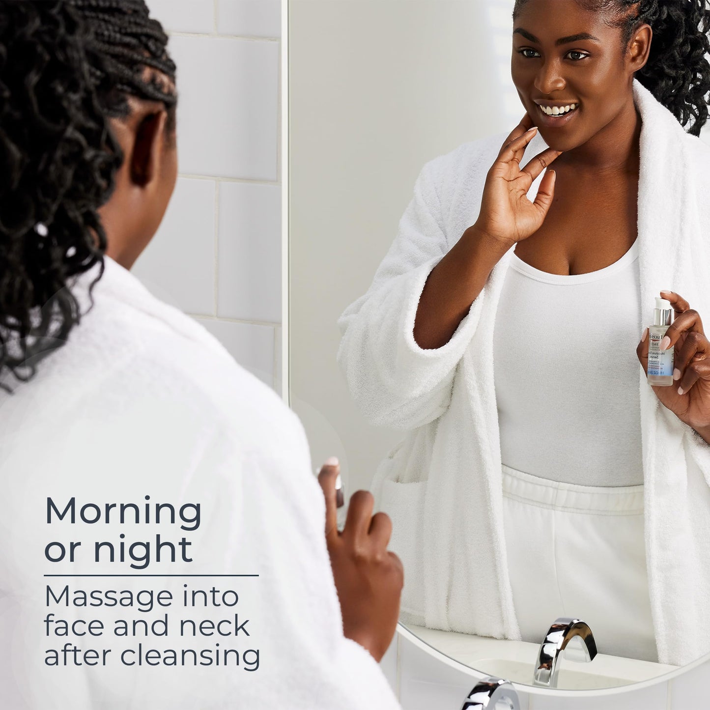 Eucerin Face Immersive Hydration Moisture Boost Face Serum, Ultra-Lightweight Hyaluronic Acid Serum Improves the Look of Fine Lines and Wrinkles, Facial Moisturizer for All Skin Types, 1 Fl Oz Bottle