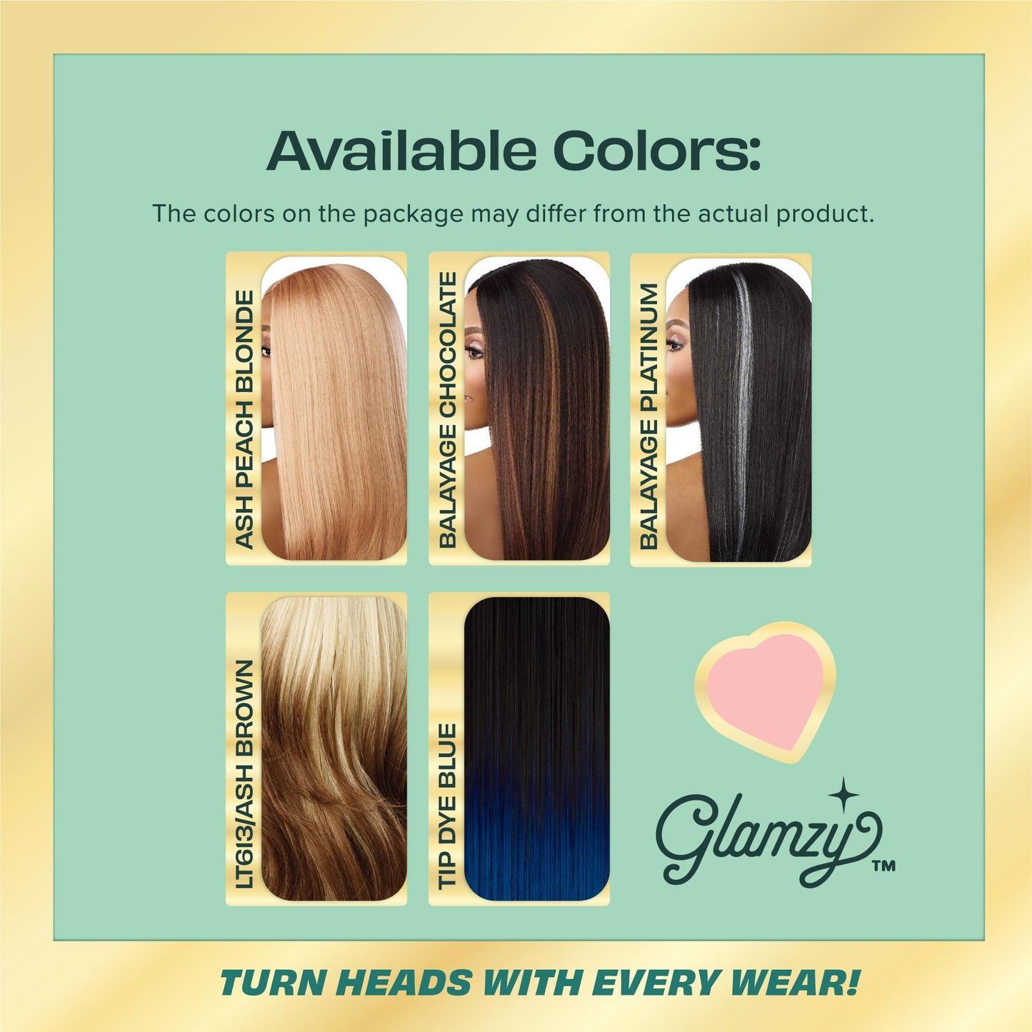 Sensationnel Glamzy Lace Part Wigs - Elysia Glueless Hand Tied Wider V Parting Synthetic Hair (LT613/ASHBROWN)