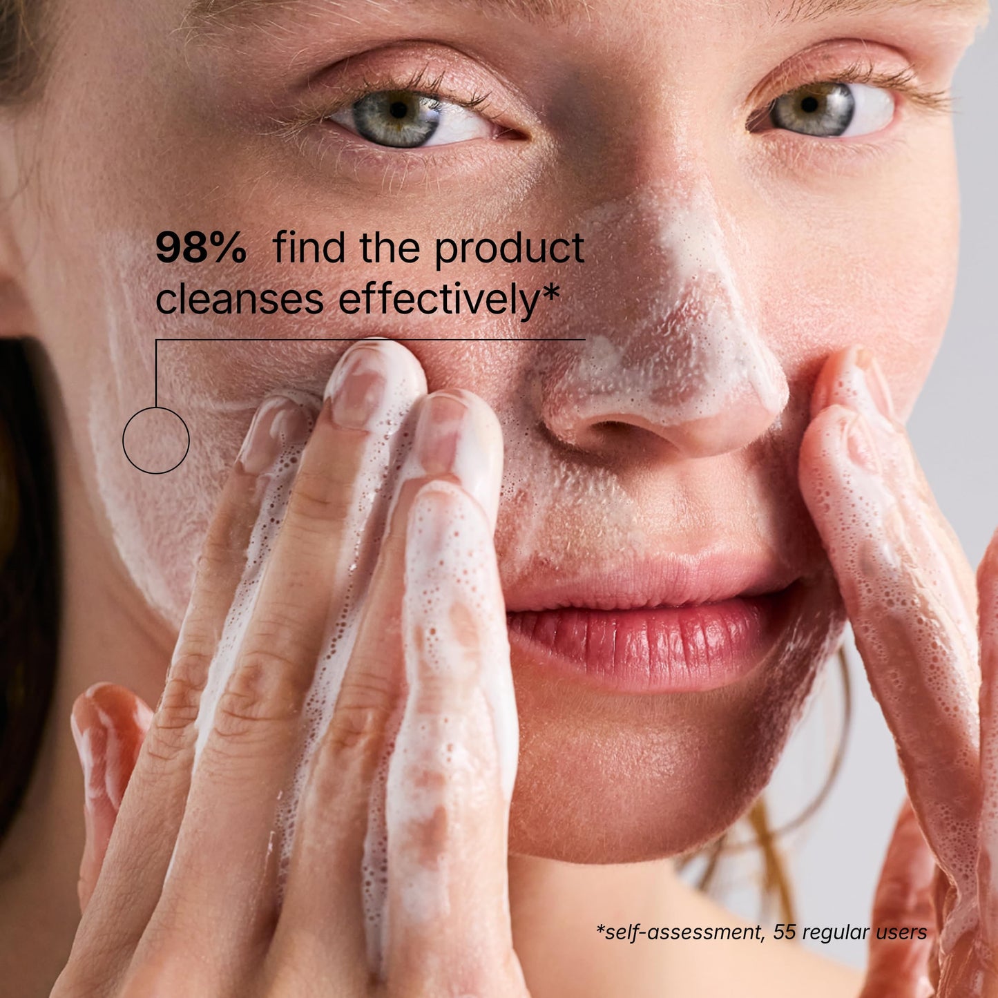 [ comfort zone ] Essential Face Wash, Gentle Foaming Cleanser, Removes Impurities & Makeup, Restores Luminosity, Clean Beauty, Vegan, Made in Italy, Daily Use, Young & Combination Skin, 5.07 Fl Oz