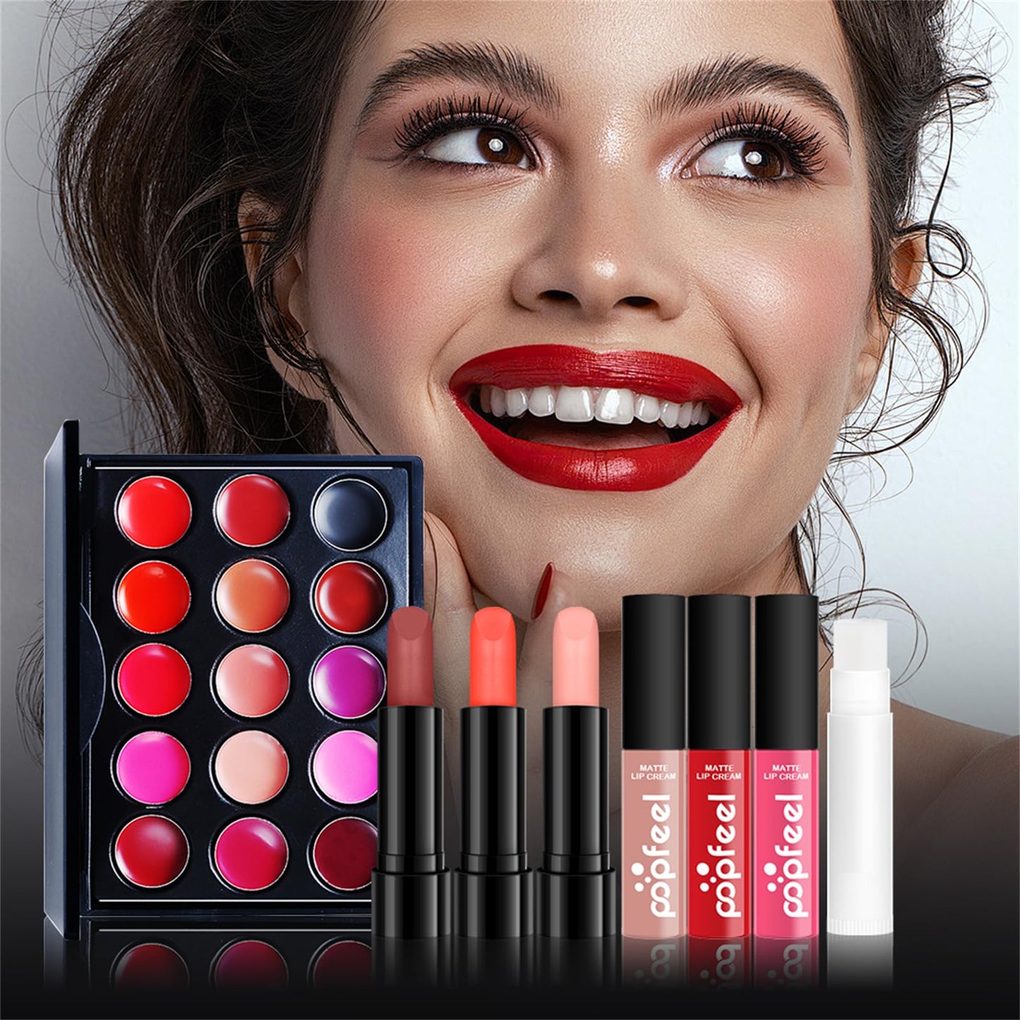 All in One Makeup Kit for Women Full Kit, Mother's Day Makeup Gifts Set for Women Girls, Makeup Essential Bundle Include Eyeshadow Palette Lipstick Blush Foundation Concealer Mascara Eyebrow Pencil
