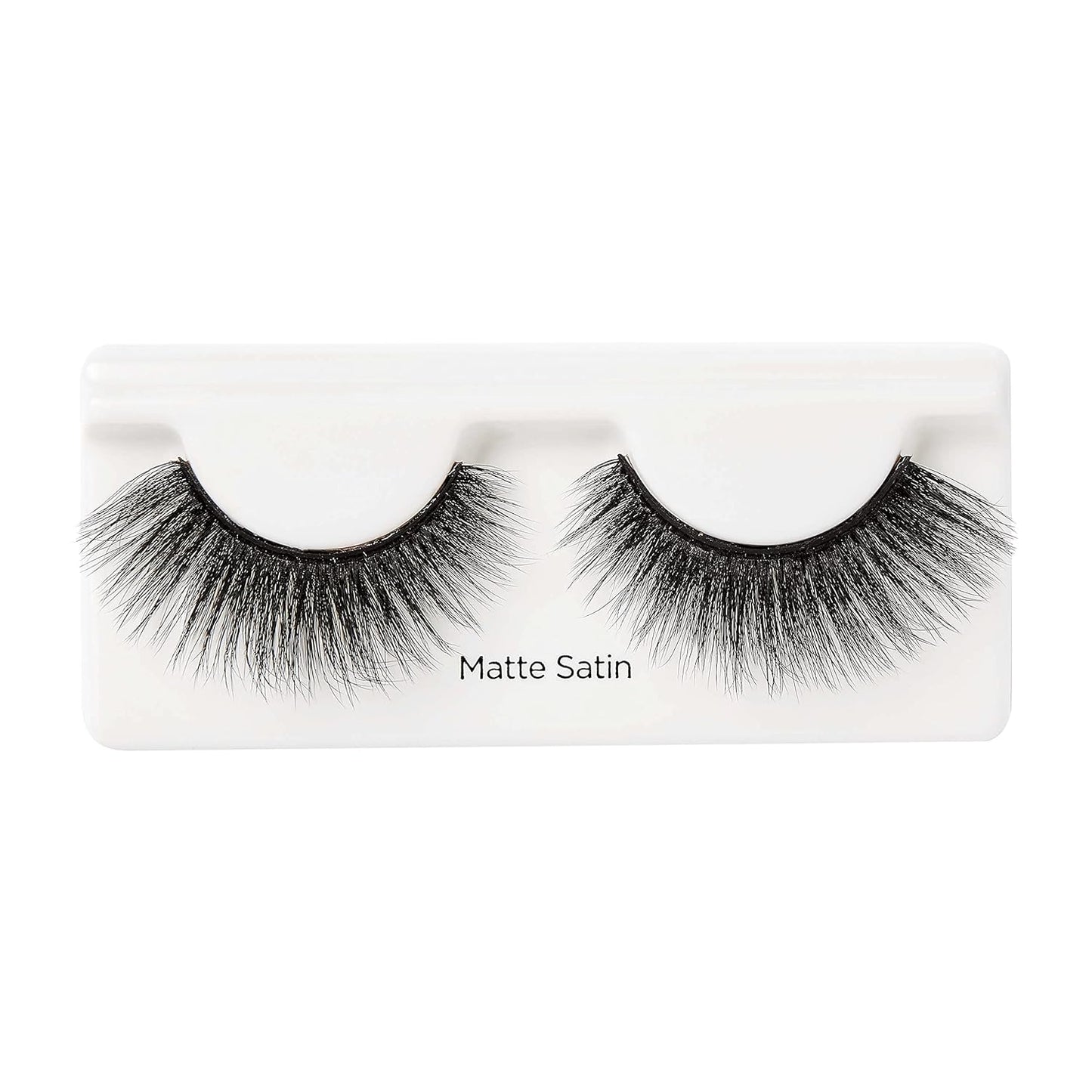 KISS Lash Couture Faux Mink 3D Matte, False Eyelashes, 'Matte Velvet', 16 mm, Includes 1 Pair Of Lash, Easy to Apply, Reusable Strip Lashes