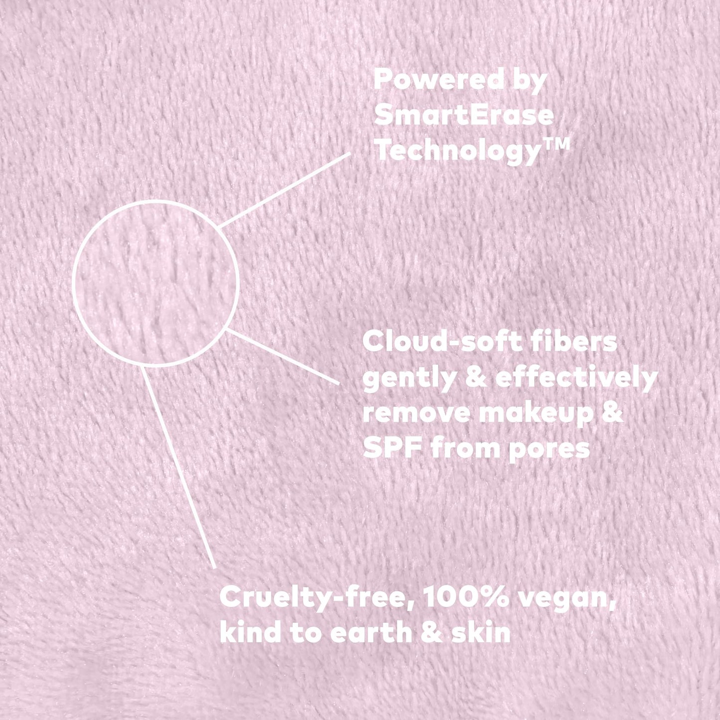 The Original MakeUp Eraser Mini PRO, Erase All Makeup With Just Water, Including Waterproof Mascara, Eyeliner, Foundation, Lipstick, Sunscreen and More! Silver Infused, 1ct