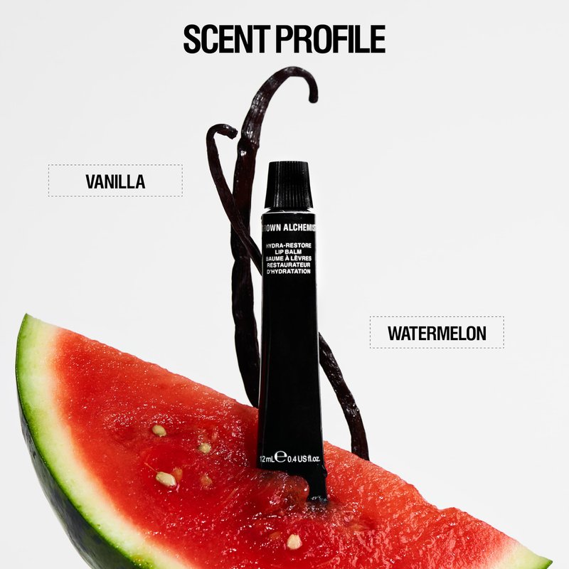 Grown Alchemist Hydra-Restore Lip Balm, Vanilla-Watermelon, 0.4 Ounce (12ml)