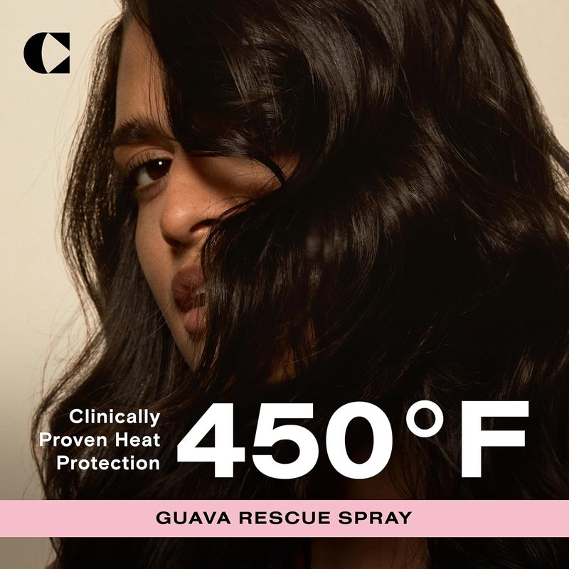 Guava Rescue Spray - UV & Heat Protective Detangler with Antioxidants | 6.7 fl oz for All Hair Types